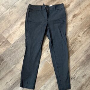 LOFT Charcoal Ankle Pants